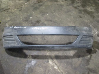 Бампер передний Рено Логан 8200748275 620223580R без отверстий ПТФ с 10г - APR- дефект нет лепестков