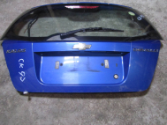 Крышка багажника Шевроле Авео Хэтчбек Т200 и 255 96540837 - в сборе - Синяя CK97 - есть ДЕФЕКТ- БУ