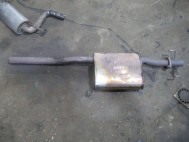 Резонатор Шевроле Каптива С100 96629168 средний глушитель выхлопных газов 2,0л дизель, - БУ