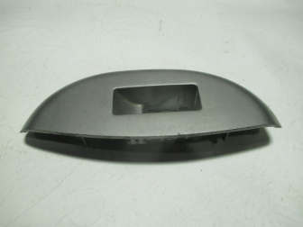 Накладка кнопки стеклоподъемника двери задней левой 96490454 Шевроле Авео Т200 - 1 кнопку Серая - БУ