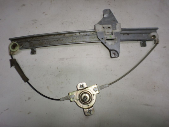 Стеклоподъемник двери задней левой 96245711 96304132 Шевроле Ланос T100 механический - N-40 - БУ