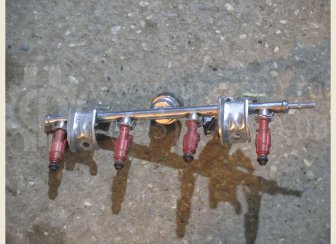 Рампа топливная Форд Фокус 1 - 3S4GAG, 3S4Z9D280AA с мотором 2,3 литра USA, - БУ