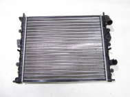 Радиатор охлаждения Рено Логан с МКПП без кондиционера 7700836301, 7700838134 7701352603 - Van Wezel