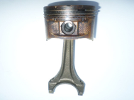 Поршень двигателя 90501058 90541753 Стандарт 86 мм с Шатуном 90530426 Шевроле и Опель 2,0 литра - БУ