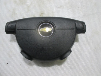 Подушка безопасности Шевроле Авео Т250-255, Лачетти водительская 96654843, 96474818 - Крест, - БУ-3