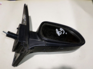 Зеркало правое Шевроле Лачетти 96615009 E11015758 механическое - Черное - БЕЗ наконечника ручки - БУ