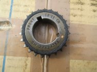 Шестерня коленвала 90537314, 24424758, 614532 Каптива 2,4 литра С140 Шевроле HHR, - БУ