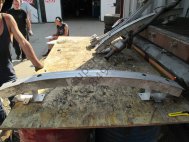 Усилитель бампера переднего Шевроле Круз 13259736, 841004910 с Американского, - БУ-2