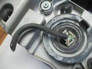 Фишка фары передней для ламп H4 с куском проводов Шевроле Авео Т200-250-255 Равон R3, - БУ