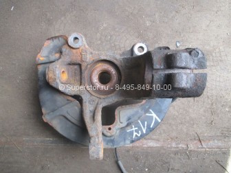 Кулак Ленд Ровер Фрилендер 2 поворотный - правый LR006858 с 2007 по 2010г в сборе со ступицей, - БУ