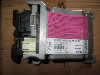 Блок управления подушки безопасности Форд Фокус 1 2M5T14B056AD USA 2M5T14B056AD, - БУ