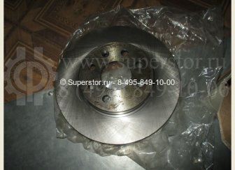 Диск тормозной передний 96312559, 96286933, 96300035 Дэу Нубира, Daewoo NUBIRA, Эсперо, - Delphi