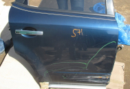 Дверь задняя правая Ниссан Мурано Z50 с 2004 по 2008г H210MCB0MA, - БУ Синяя Голая под ремонт