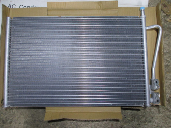 Радиатор кондиционера Форд Фьюжен,Фиеста до 2007 года 1384859, 1333713, 1254203, 1142771, - Terma