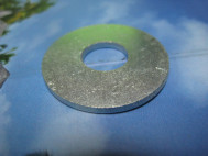 Шайба M10х30x3 мм - плоская кузовная оцинкованная - БелМаг
