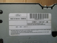 Магнитола Форд Фокус 3 штатная CM5T19C107AE C6AED13111 без панели управления, - БУ