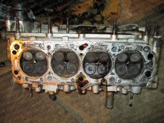 Клапана притирка 1шт Шевроле Авео на снятой ГБЦ