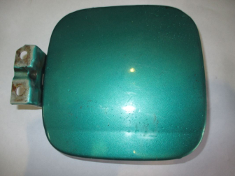 Лючок бензобака Дэу Матиз 96562618, 96320315 квадратный 2001-2015 г - Зеленый - БУ