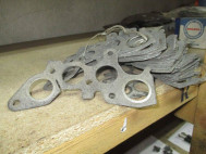 Прокладка коллектора Ваз 2108-2109 с кольцом 21081008081, - АвтоВаз