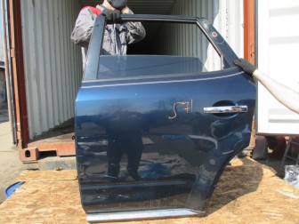 Дверь задняя левая H210ACB0MA, HBA0ACB0MA, HBA01CB0MM Ниссан Мурано Z50 с 2004 по 2008г - ГОЛАЯ - БУ