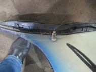 Уплотнитель крыла переднего левого 94571376, 42571024 Шевроле Спарк М300, - БУ