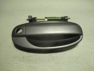 Ручка двери наружная передней правой 96409602 Шевроле Авео Т200 и 255 - под ключ - Серая - БУ