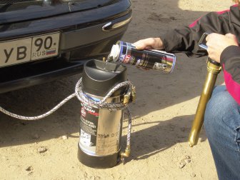 Промывка инжектора на Шевроле Ланос - без стоимости жидкости Benzin System Reiniger Арт 3941