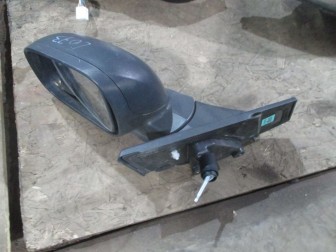 Зеркало левое Шевроле Спарк М300 Равон Р2 механическое 95211926, 9501608 - БУ не крашенное