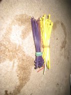 Хомут пластиковый 2,5 х 100 - Цветные