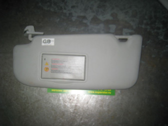 Козырек солнцезащитный Ниссан Кашкай J10, JJ10 левый 96401JD010 c 06-2014, - БУ