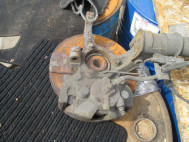 Кулак Опель Астра H поворотный левый 13156038, 5308033 в сборе со ступицей под 5 болтов, - БУ К-7