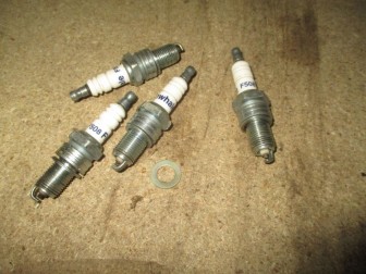 Свеча зажигания W20EPRU, F508, 96110493 ВАЗ 2103 и 2106 и 2108-83-09 комплект 4 шт, - Finwhale