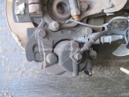 Суппорт передний Опель Астра H левый 5542461, 93186005 тормозной, - БУ