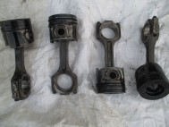 Поршень двигателя 25182669 с шатуном 96440175 Антара Каптива Круз 2,0 дизель Стандарт 83мм - БУ-2