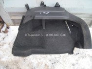 Облицовка багажника Опель Астра H Хэтчбек правая внутренняя 13129761, 13252210 ковровая - БУ