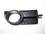 Накладка противотуманки левой Шевроле Авео Т250, 96648781 - без хрома - Черная, - Signeda