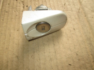 Ручка двери наружная малая 1323268 1252262 Форд Фокус 3 с отверстием под цилиндр замка- Бежевая - БУ