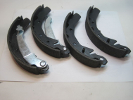 Колодки задние 96268686, 96446178, 96446177 Дэу Матиз Тико Шевроле Спарк тормозные, - Nakayama