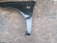 Крыло Шевроле Авео Т200 переднее левое 96540887 - БУ Черное CK-38 есть вмятина