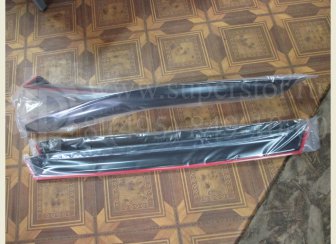 Дефлекторы окон 4 штуки Черные Шевроле Орландо, - Novline