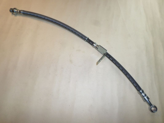 Шланг тормозной передний правый 587322D000 AMDBH58 Хендай Элантра с 2000 года - 52 см, - AMD