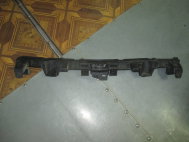 Кронштейн бампера заднего Опель Астра H центральная направляющая 1404863, 1378529, - БУ