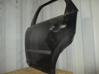 Дверь задняя левая Форд Фокус 2 седан и хэтчбек 1505763 - БУ Черная FF86