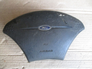 Подушка безопасности Форд Фокус 1 водительская YS41A042B85ABYYFY в руль 4-ре спицы - ПОЦАРАПАН! - БУ