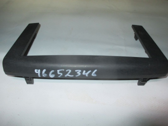 Накладка магнитолы 96652346, 96652347 декоративная Шевроле Авео Т250 и Т255 - Черная - БУ