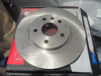 Диск тормозной передний 13502045 Шевроле Авео Т300 Круз Опель Астра J R15 вент 276 мм - Bapco