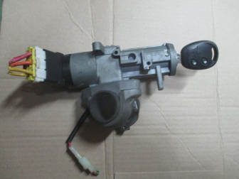 Замок зажигания 96261298 Шевроле Авео Т255 Лачетти с МКПП - с 1 ключом с контактной группой - БУ