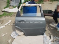 Дверь задняя правая Шевроле Лачетти Универсал 96547916,- БУ в СБОРЕ Серая К-8