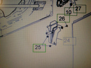 Защита двери от кражи передней левой 94564164, 96987371 Шевроле Круз, - БУ