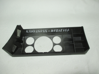 Накладка блока управления света фар Опель Астра H 13149334, 13124864, 331985437 - цвет металик, - БУ